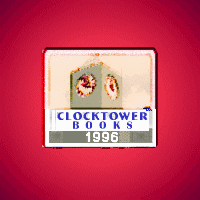 link leads to older Clocktower Books museum pages; or visit neonbluefiction.com